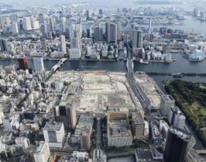 东京筑地市场旧址86处地点有害物质超标 超标的重金属引担忧