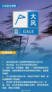 郑州的风有多大 阵风7级带扬沙，蓝色预警请注意