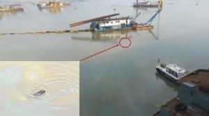 督察组暗访发现小江豚被困油污 鄱阳湖生态警钟再响