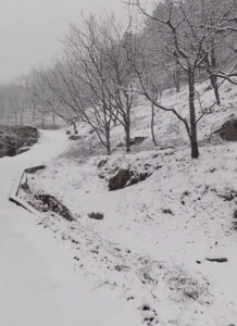 北京北部多地飄雪 道路結(jié)冰預(yù)警發(fā)布