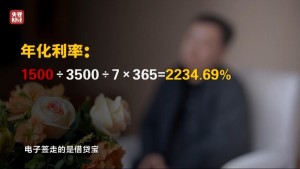 央視315點名人人信高利貸 電子簽平臺亂象曝光