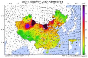 受外來沙塵傳輸影響，預(yù)計(jì)23至24日北京市PM10污染水平明顯上升 沙塵天氣來襲