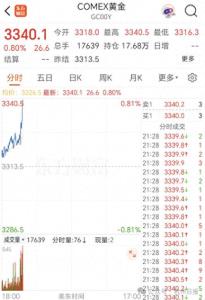 專家：金價漲幅過大 將維持震蕩 黃金長期上漲動力仍足