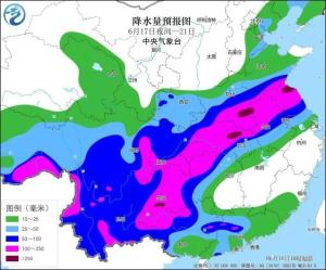 一輪大范圍強(qiáng)降雨來了 9省區(qū)市成核心影響區(qū)