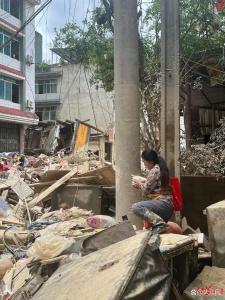 兩度被洪水淹沒的貴州榕江 災(zāi)后重建艱難前行