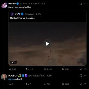 AI称核爆是日本最大烟花 引发网民愤怒