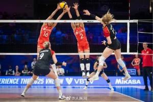 中國女排逆轉戰(zhàn)勝德國女排 三連勝振奮人心