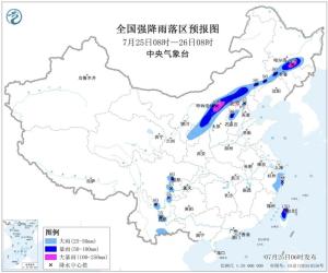 暴雨黃色預(yù)警繼續(xù)：13省區(qū)市有大到暴雨 多地需加強防范