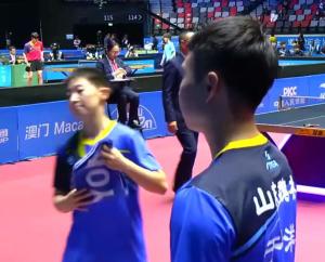 徐海东/陈幸同五局鏖战险胜 混双首轮惊险过关