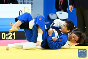 山东队柔道团体赛击败内蒙古队摘金 全运会夺冠时刻