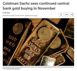 高盛预测2026年底金价将升至4900美元 投资者多元化助推