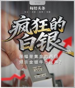 白银暴涨疯狂程度远超黄金 金银比创13年新低