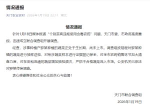菜商疑违规使用含毒农药被传唤调查 全市加强农药清查力度