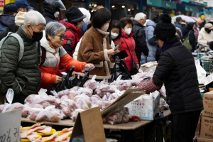 韩国20公斤大米涨到301元 政府紧急投放储备米