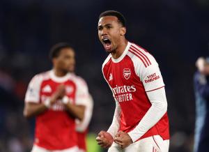 阿森纳多赛一场领先7分 萨卡创纪录助胜