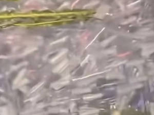 沟渠现大量注射器 官方：已打捞完毕 公共卫生风险可控