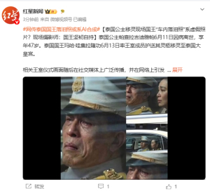 “泰国国王车内落泪”系AI生成 虚假图片引发关注
