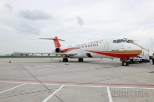 国产C909首航哈巴罗夫斯克 开启中俄空中新走廊