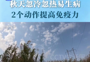 秋天忽冷忽热易生病 2个动作增强免疫力