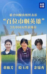 联合国粮农组织表彰殷玉珍 40载治沙造林典范