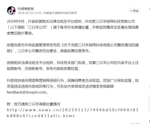大小杨哥发布声明称会痛定思痛 整改后重启直播