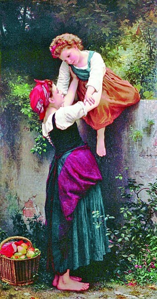 美丽沧桑 庄重慈祥——西方油画中的母亲形象