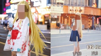 女子穿和服街头拍照 被警方带走 网友：干的漂亮！