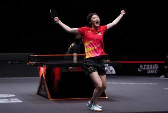 王曼昱說希望我們可以健康漲球 賽場長久征戰(zhàn)