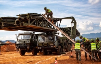 一桥架南北，天堑变通途！