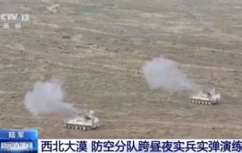 直击陆军防空分队跨昼夜实兵实弹演练现场