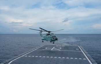 “和平友谊-2025”联演：中马编队联合演练