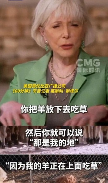 犹太人定居者用羊圈地，迫使巴勒斯坦人离开家园