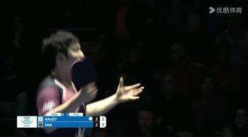 樊振东欧冠3比2逆转得手