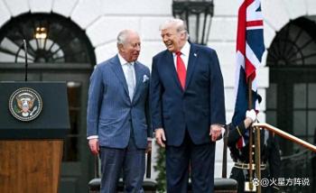 英王访美白宫发帖称两个国王 总统变国王引发争议