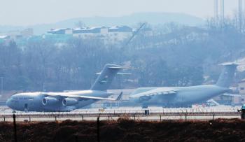驻韩美军空军基地白磷泄漏 紧急疏散居民