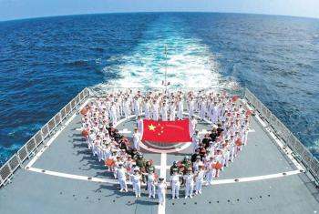 中国海军发展速度是美国多少倍 产能对比引发关注