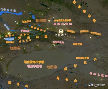 航拍乌鲁木齐地窝堡国际机场，新疆最繁忙的机场