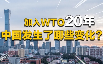 视频｜加入WTO 20年 中国发生了哪些变化？