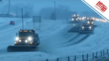 国际丨暴雪席卷美国南部：积雪20厘米致交通瘫痪