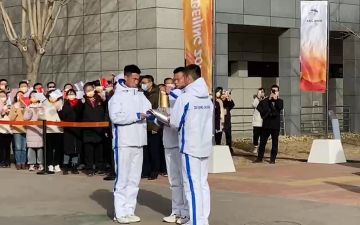 视频｜自强不息！北京冬残奥会火炬继续在京传递