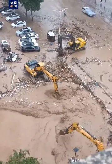 宝鸡暴雨来袭，山西亦发黄色预警