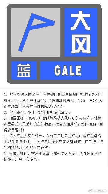 北京大风蓝色预警中,今天有六七级阵风,最高气温21℃ 山区阵风超8级需警惕