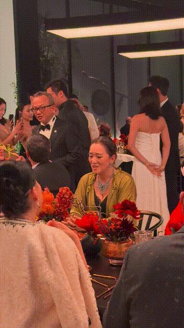 巩俐出席卡地亚晚宴 霸气依旧闪耀现场