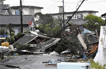 台风“珊珊”已致日本7人死亡