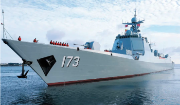 中国海军长沙舰起航赴孟加拉国参加“国际阅舰式”
