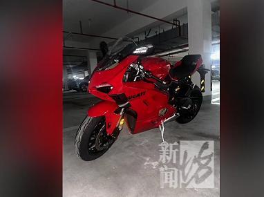 杜卡迪被拖走车主完全不知情