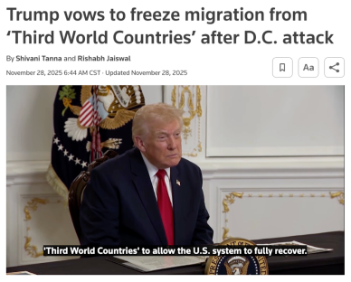 “永久暂停移民”再次“撕裂”美国社会