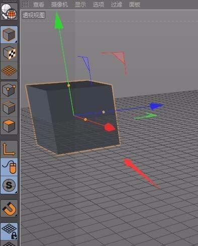 c4d怎么制作立方体移动动画