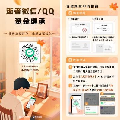 微信QQ零钱继承