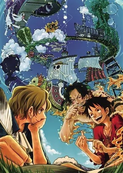 日本动画《海贼王》（1999）剧照。